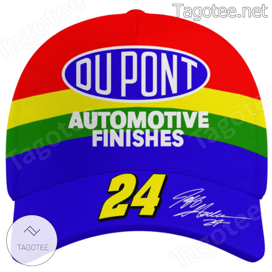 Jeff Gordon Dupont Automotive Finishes Nascar Cap