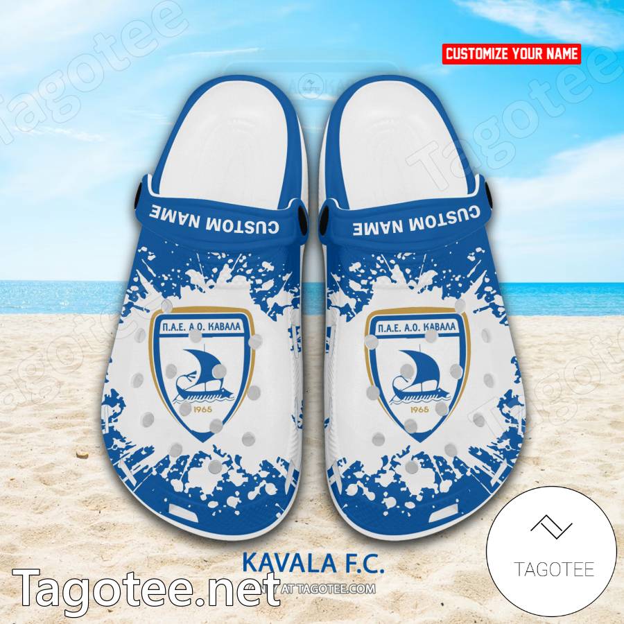 Kavala Custom Name Crocs Clogs - EmonShop a