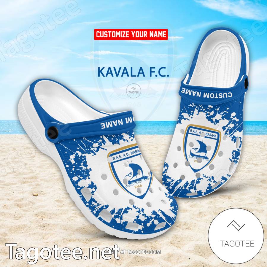 Kavala Custom Name Crocs Clogs - EmonShop