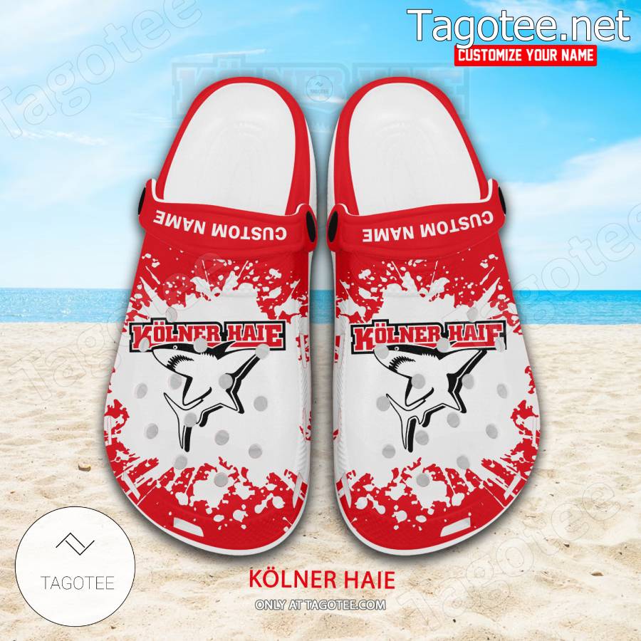 Kolner Haie Personalized Crocs Clogs - EmonShop a