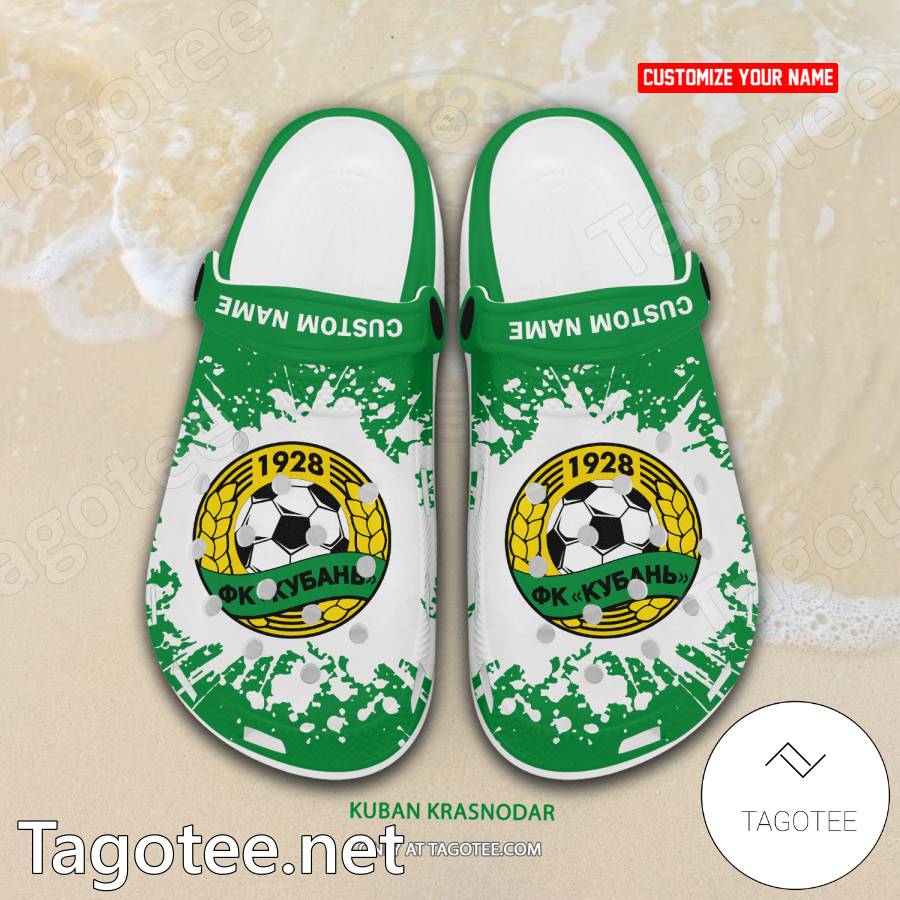 Kuban Krasnodar Custom Name Crocs Clogs - EmonShop a