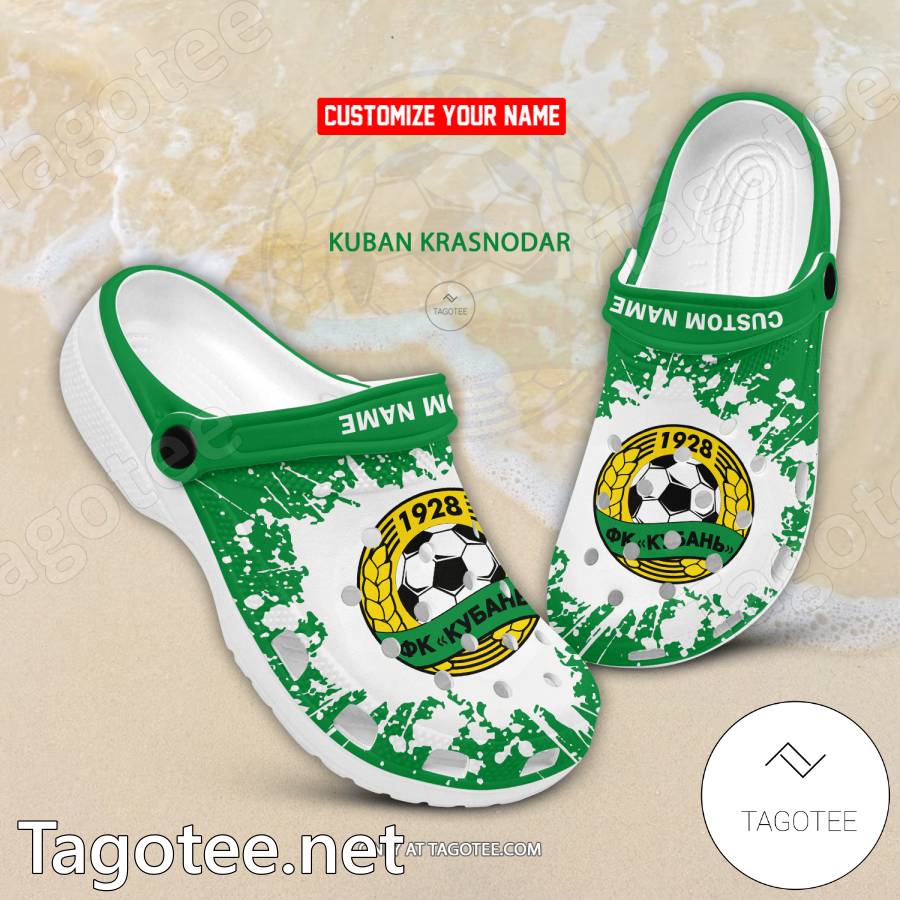 Kuban Krasnodar Custom Name Crocs Clogs - EmonShop