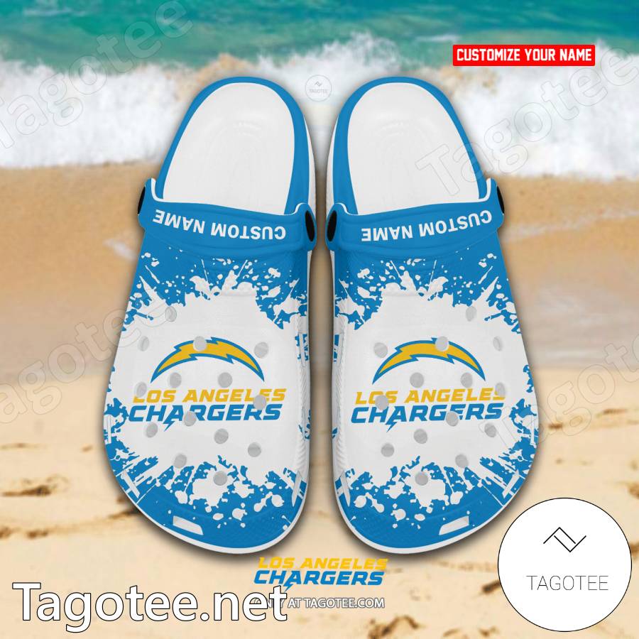 Los Angeles Chargers Custom Crocs Clogs - EmonShop a