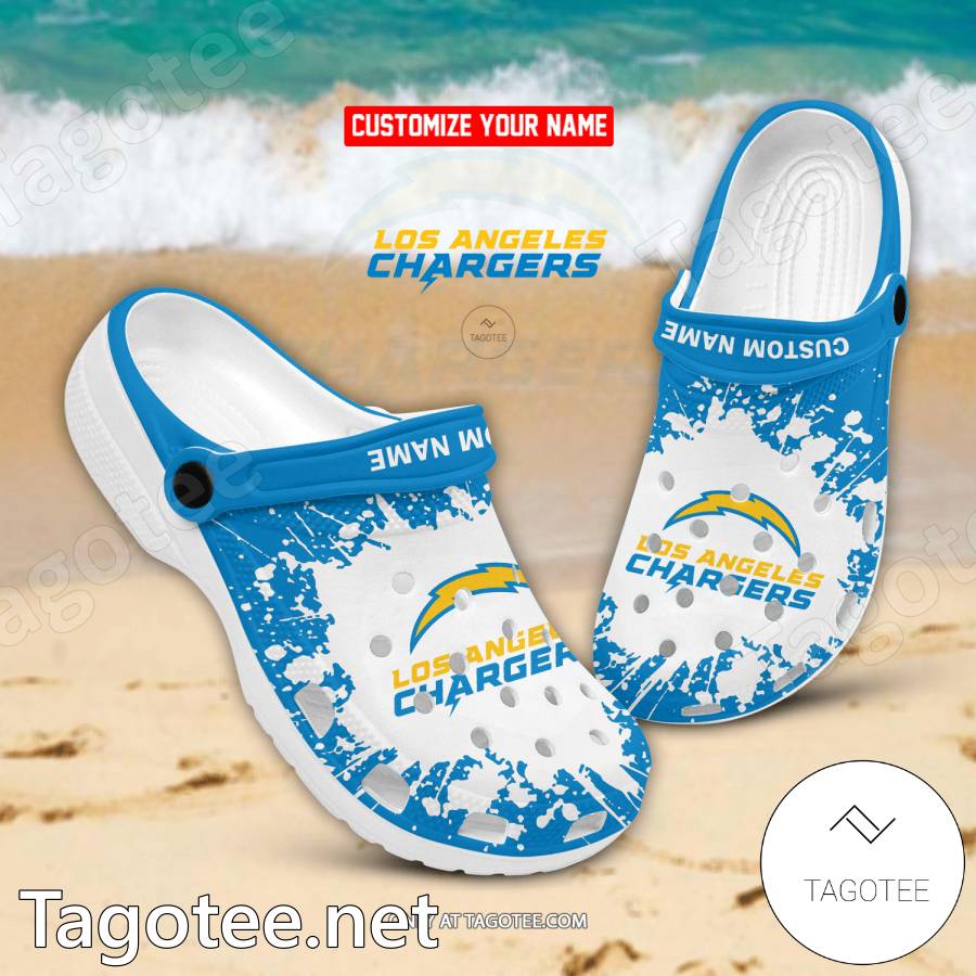 Los Angeles Chargers Custom Crocs Clogs - EmonShop