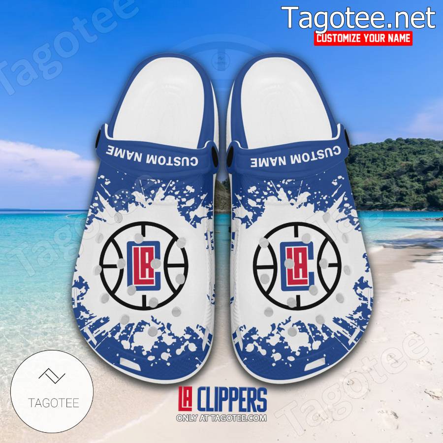 Los Angeles Clippers Crocs Clogs - EmonShop a