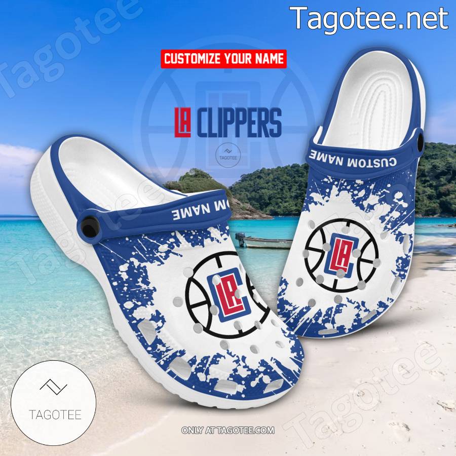 Los Angeles Clippers Crocs Clogs - EmonShop