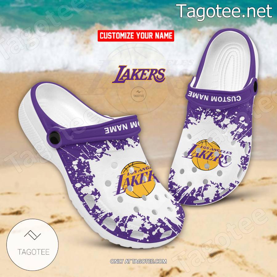 Los Angeles Lakers Crocs Clogs - EmonShop