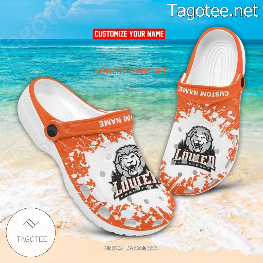 Lowen Frankfurt Personalized Crocs Clogs - EmonShop