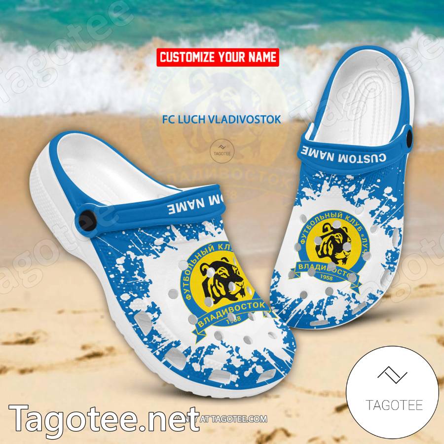 Luch-Energiya Vladivostok Custom Name Crocs Clogs - EmonShop