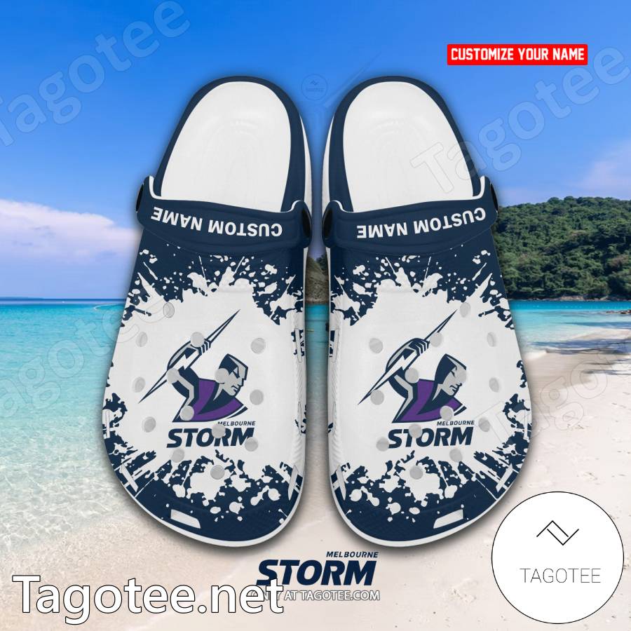 Melbourne Storm Custom Crocs Clogs - EmonShop a