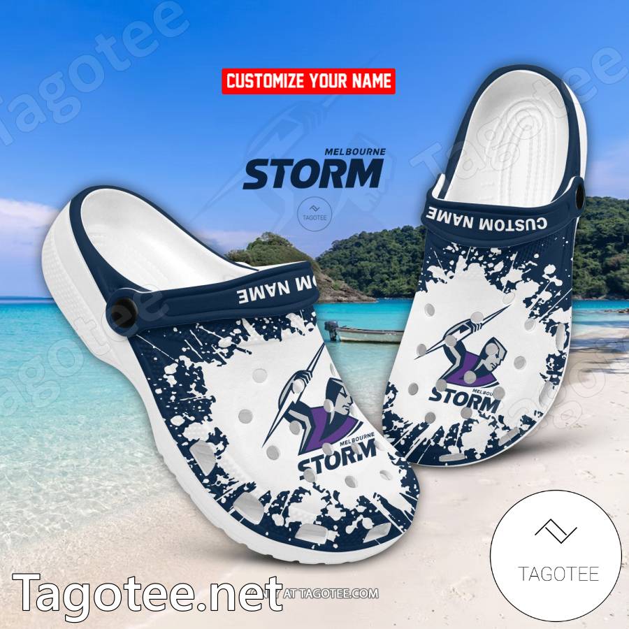 Melbourne Storm Custom Crocs Clogs - EmonShop