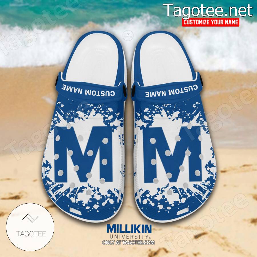 Millikin University Custom Crocs Clogs - BiShop a