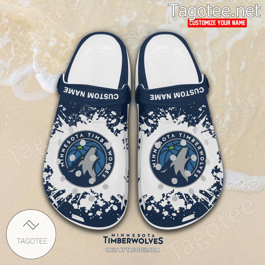 Minnesota Timberwolves Crocs Clogs - EmonShop a