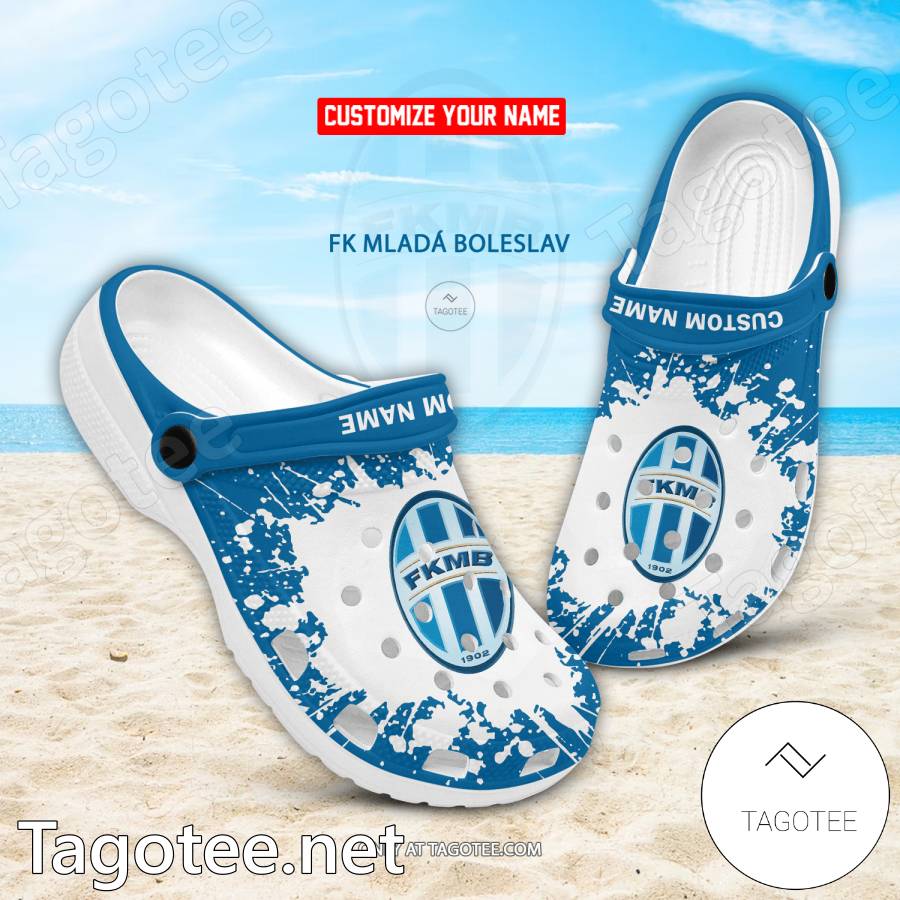 Mlada Boleslav Custom Name Crocs Clogs - EmonShop