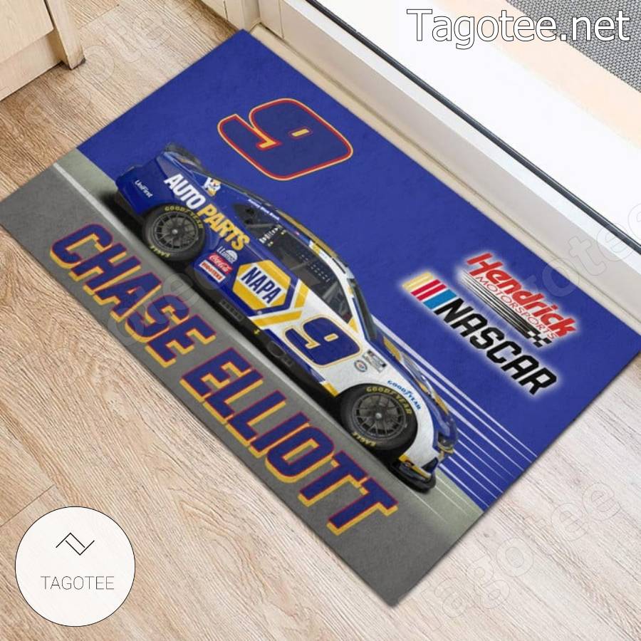 Nascar Chase Elliott 9 Front Doormat a