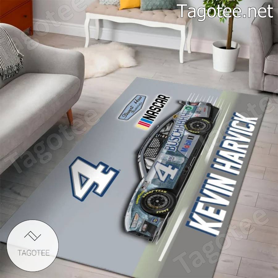 Nascar Kevin Harvick 4 Area Rugs