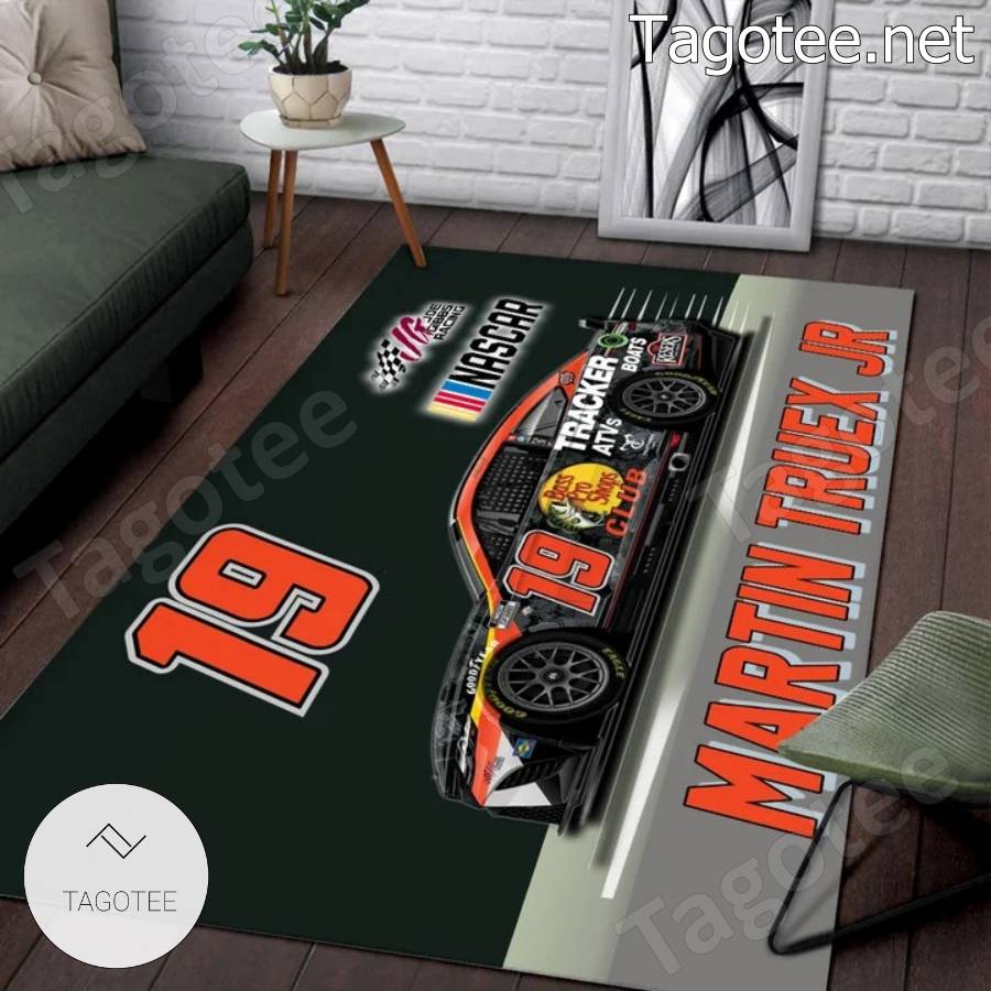 Nascar Martin Truex Jr 19 Area Rugs a