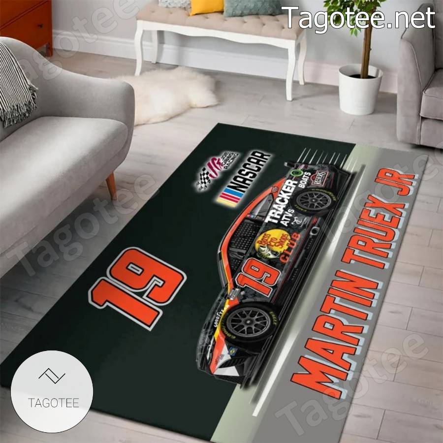 Nascar Martin Truex Jr 19 Area Rugs