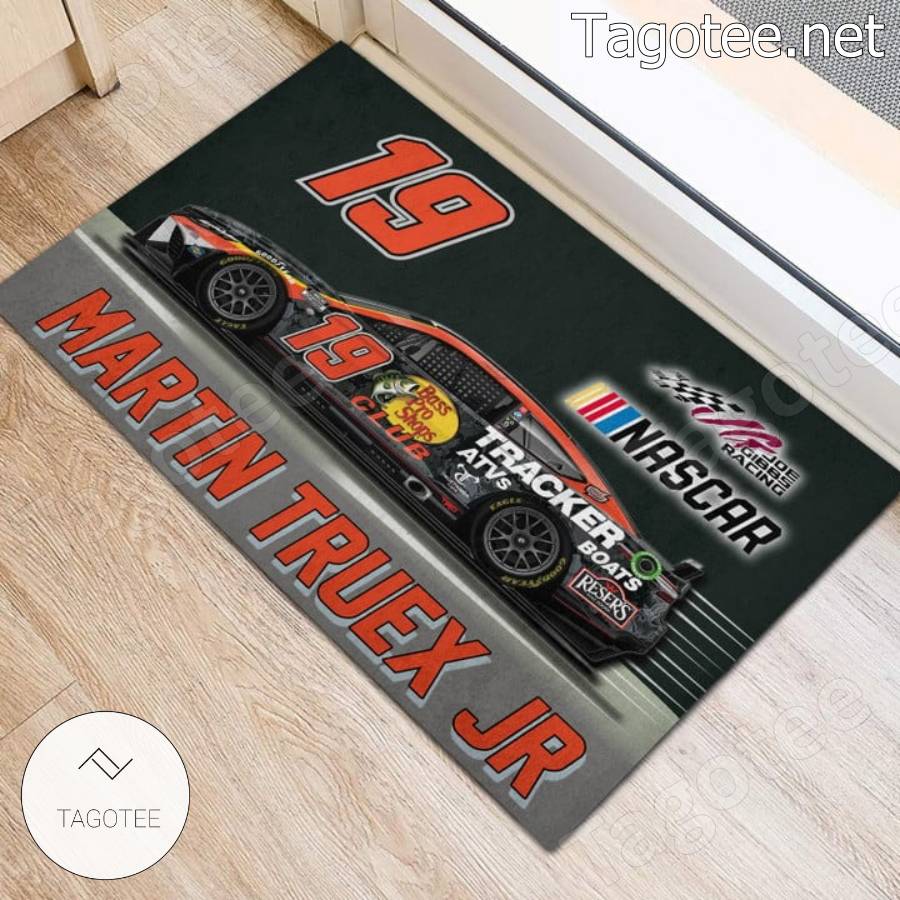 Nascar Martin Truex Jr 19 Front Doormat a