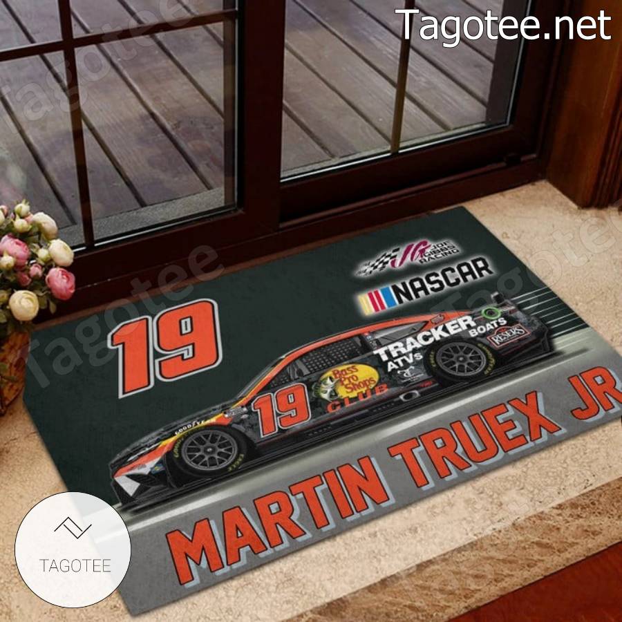 Nascar Martin Truex Jr 19 Front Doormat