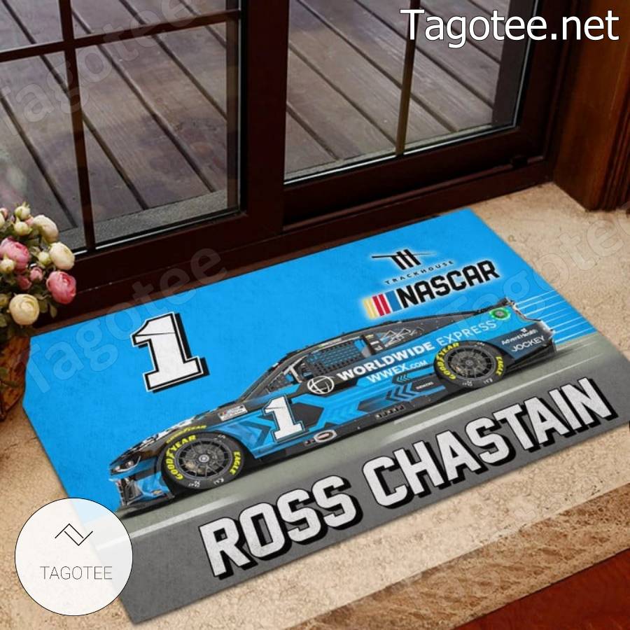 Nascar Ross Chastain 1 Front Doormat