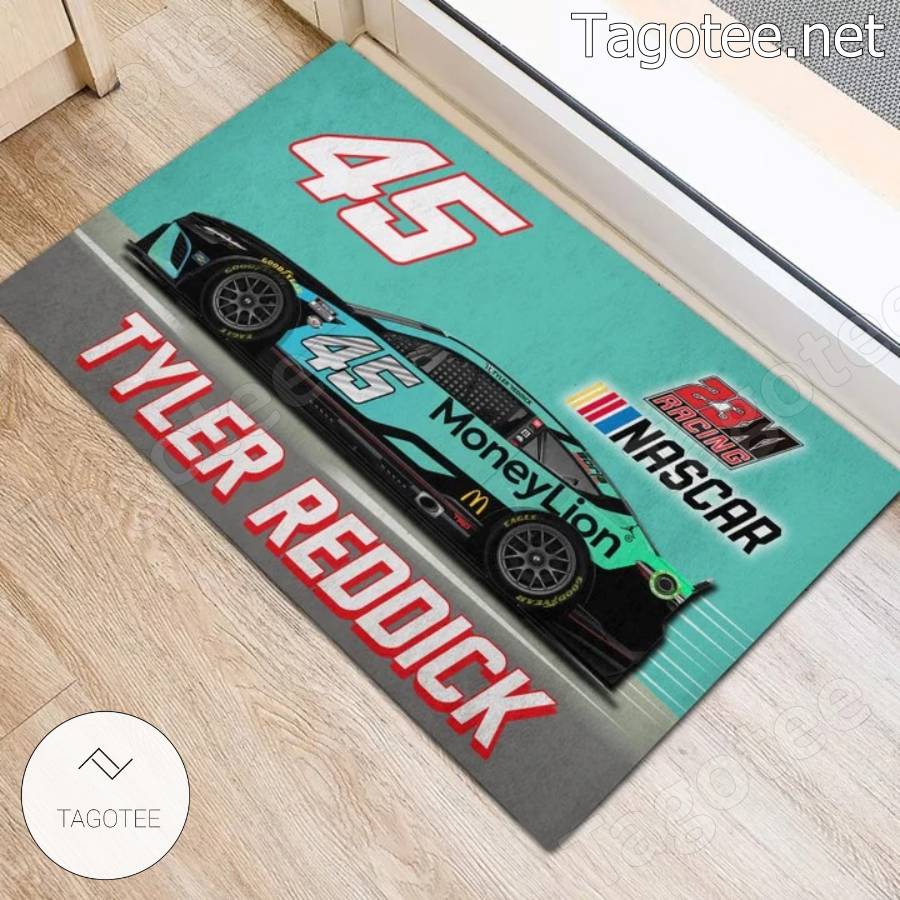 Nascar Tyler Reddick 45 Front Doormat a