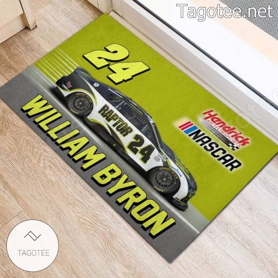 Nascar William Byron 24 Front Doormat a