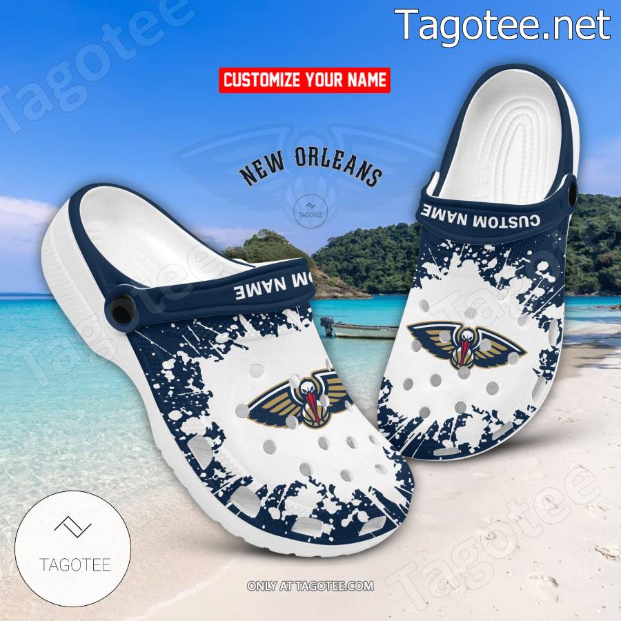 New Orleans Pelicans Crocs Clogs - EmonShop