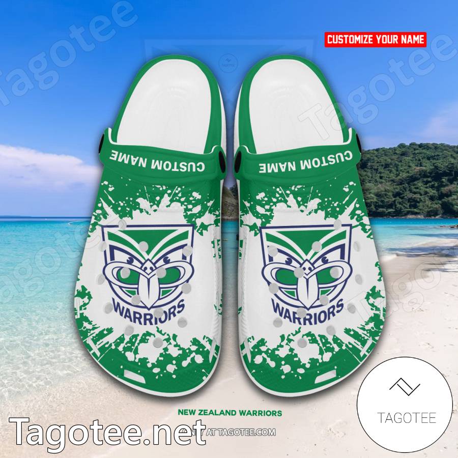 New Zealand Warriors Custom Crocs Clogs - EmonShop a