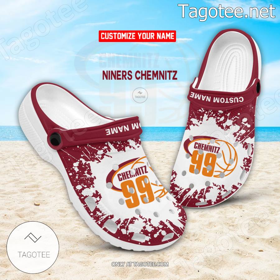 Niners Chemnitz Logo Crocs Clogs - EmonShop