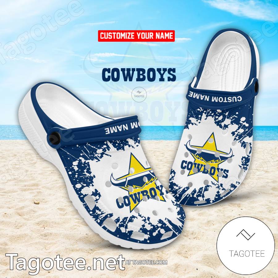 North Queensland Cowboys Custom Crocs Clogs - EmonShop