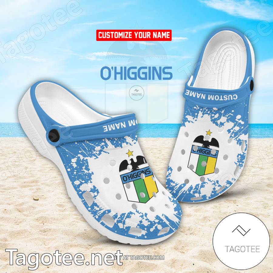 O'Higgins FC Custom Name Crocs Clogs - EmonShop