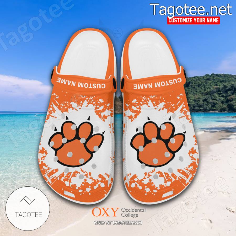 Occidental College Logo Crocs Clogs - BiShop a