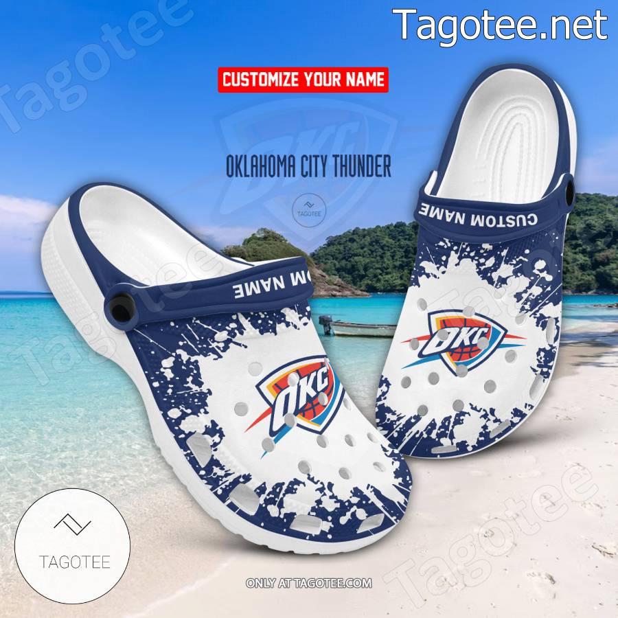 Oklahoma City Thunder Crocs Clogs - EmonShop