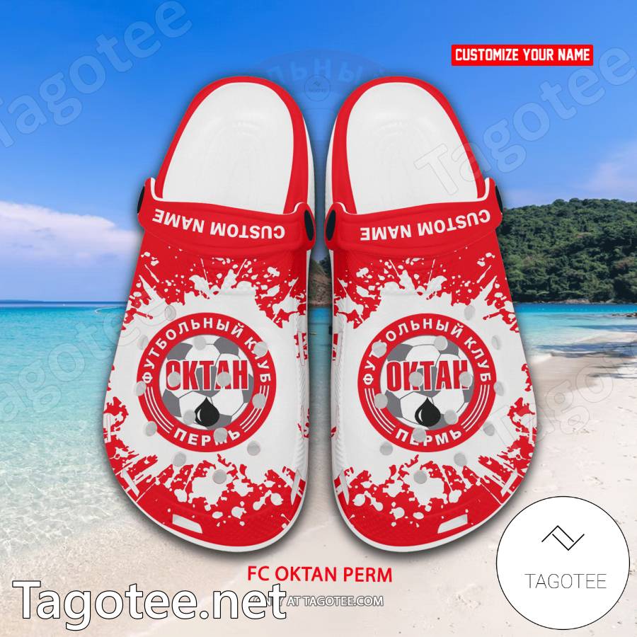 Oktan Perm Custom Name Crocs Clogs - EmonShop a