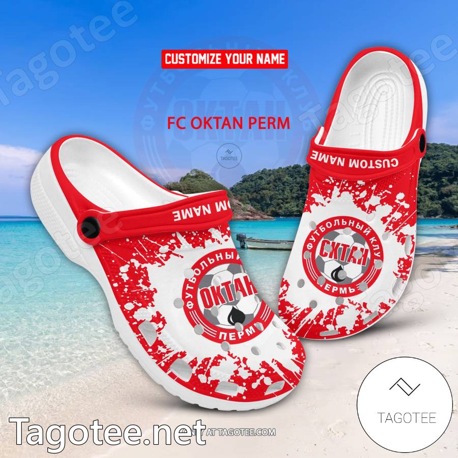 Oktan Perm Custom Name Crocs Clogs - EmonShop