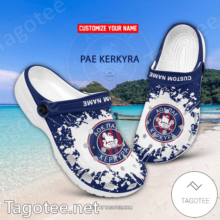 PAE Kerkyra Custom Name Crocs Clogs - EmonShop