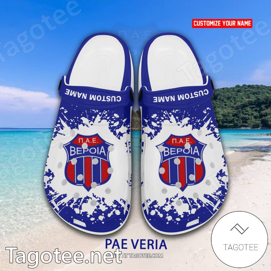 PAE Veria Custom Name Crocs Clogs - EmonShop a