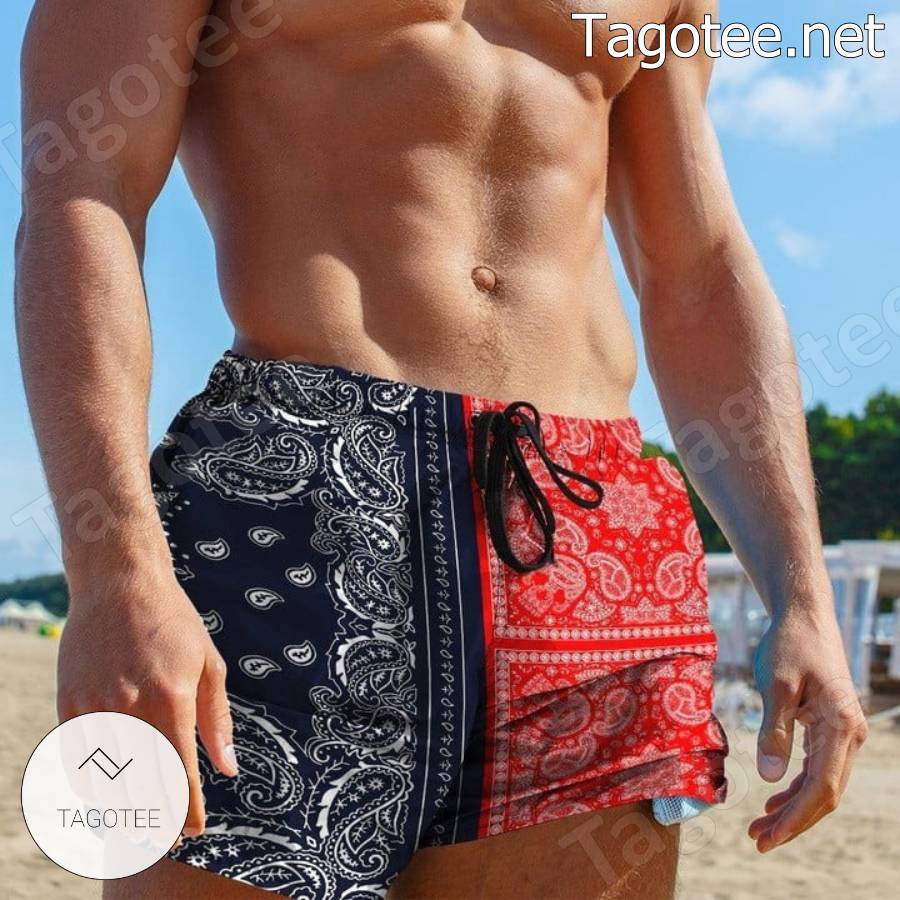 Paisley Bandanas Shorts