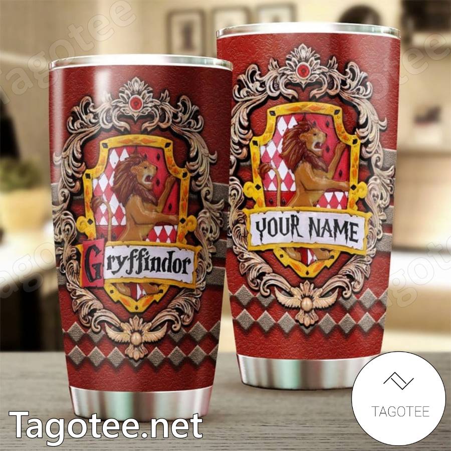 Personalized Harry Potter Gryffindor Tumbler