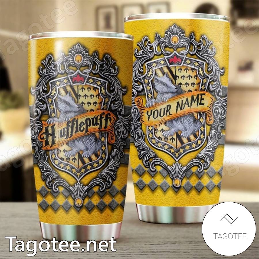 Personalized Harry Potter Hufflepuff Tumbler