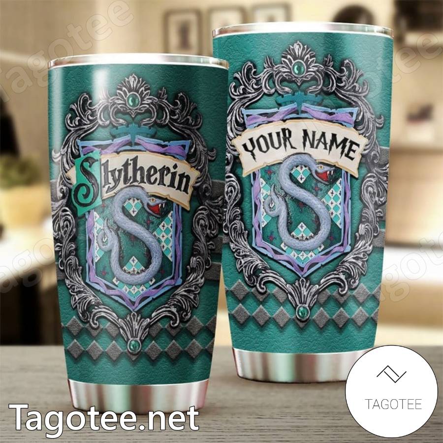 Personalized Harry Potter Slytherin Tumbler