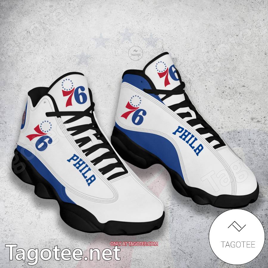 Philadelphia 76ers Air Jordan 13 Shoes - EmonShop