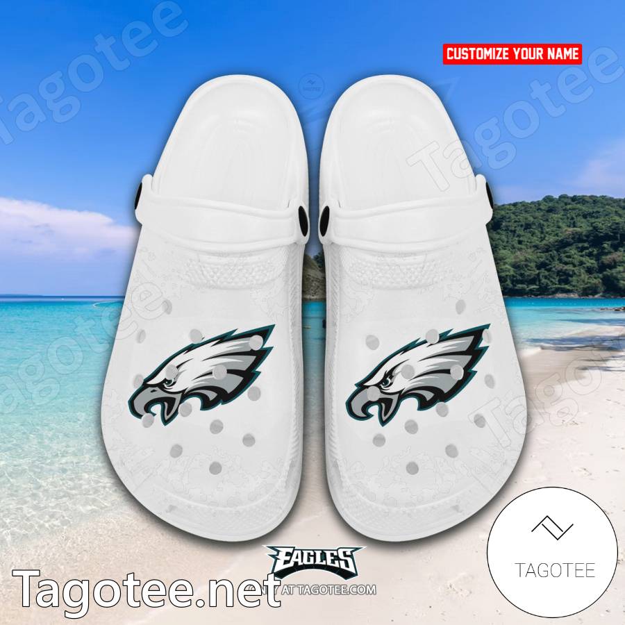 Philadelphia Eagles Custom Crocs Clogs - EmonShop a