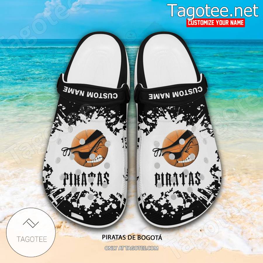 Piratas de Bogota Logo Crocs Clogs - EmonShop a