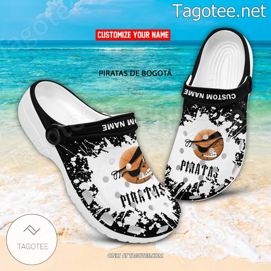 Piratas de Bogota Logo Crocs Clogs - EmonShop