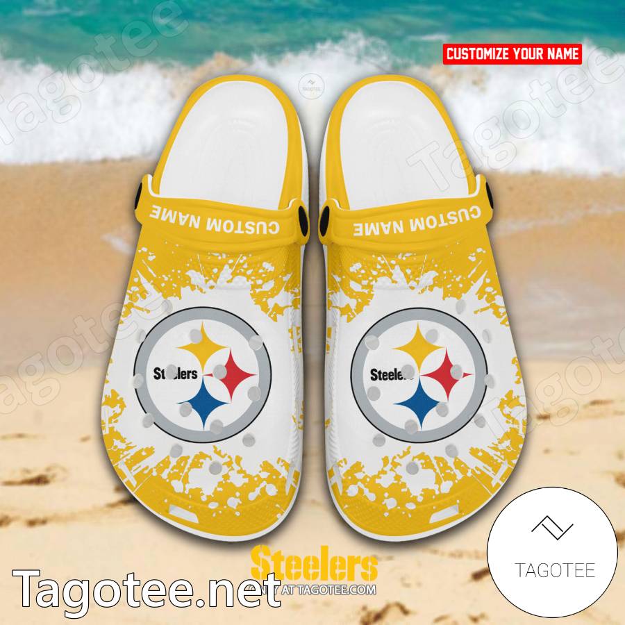 Pittsburgh Steelers Custom Crocs Clogs - EmonShop a