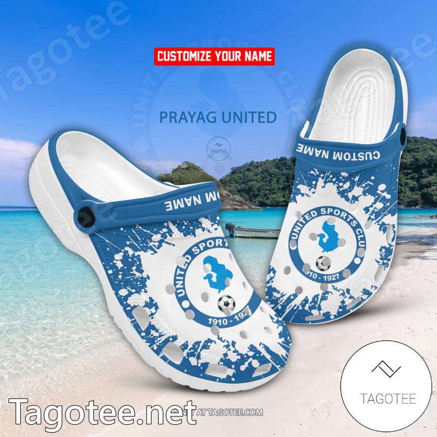 Prayag United Custom Name Crocs Clogs - EmonShop