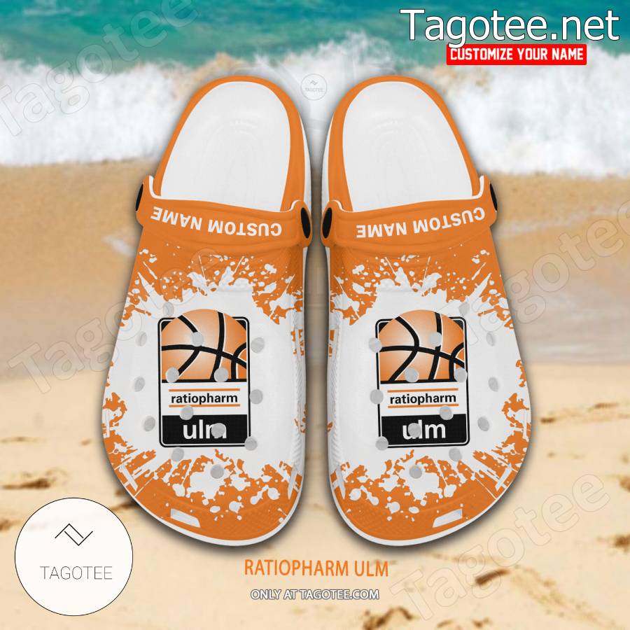 Ratiopharm Ulm Logo Crocs Clogs - EmonShop a