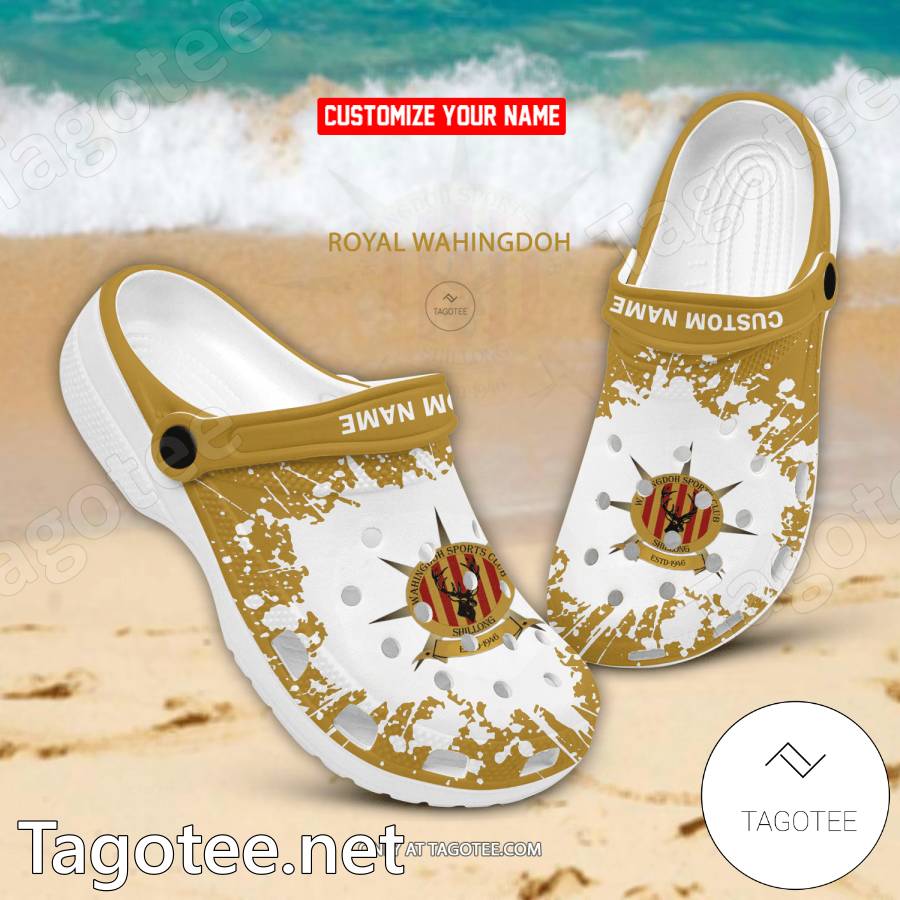 Royal Wahingdoh Custom Name Crocs Clogs - EmonShop